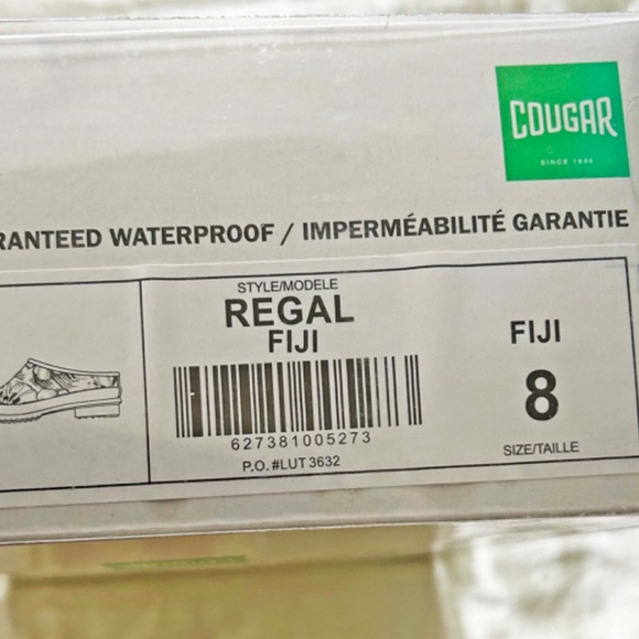 LOAFERS, WATERPROOF, RUBBER, LADIES 8, FLORAL PATTERN IN PINKS, YELLOWS, BLUES, - Picture 3 of 9